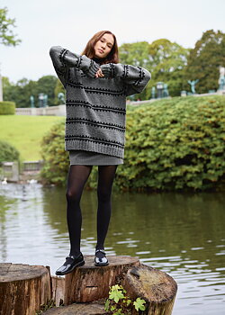 Sandnes Ridge Sweater Man 2513_02 (17 m flerfärgsstick st 4,5)