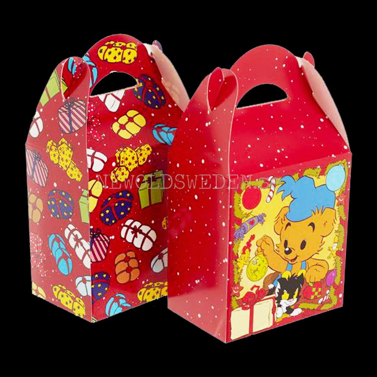 Bamse Presentbox  10 x 11 cm - 2-PACK - FSC