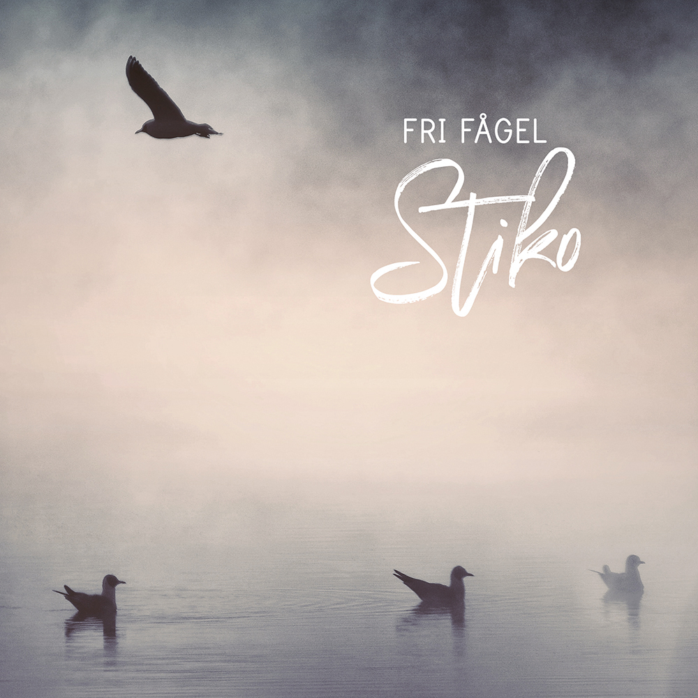 Omslagsbilden till Stiko Per Larssons sjunde album "Fri fågel".