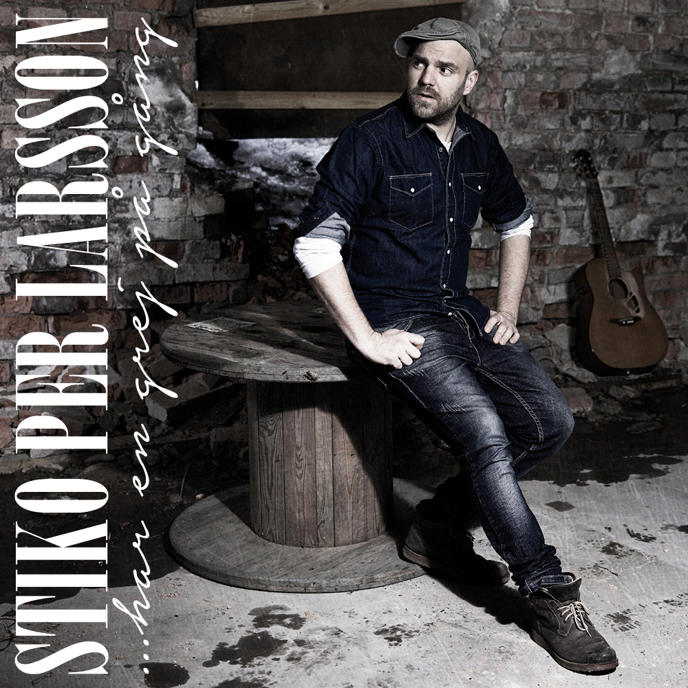 Omslagsbilden till Stiko Per Larssons femte album "...Har en grej på gång".