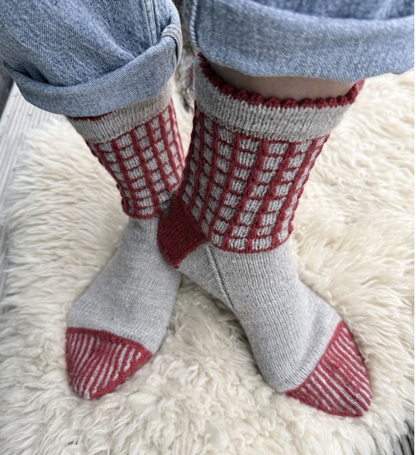 Julsockan 2025,  Aina V design
