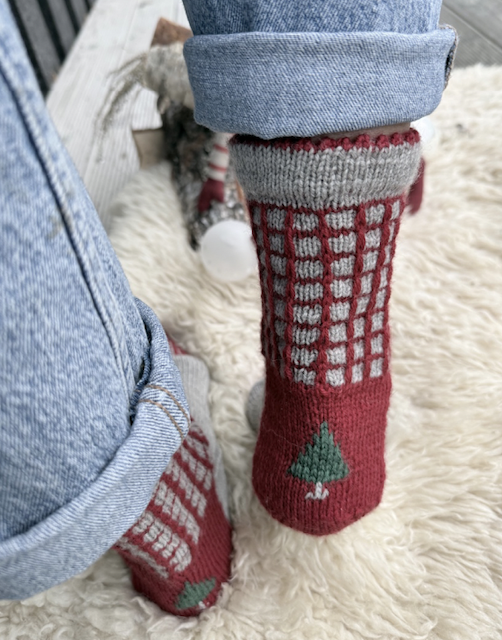 Julsockan 2025,  Aina V design - 2