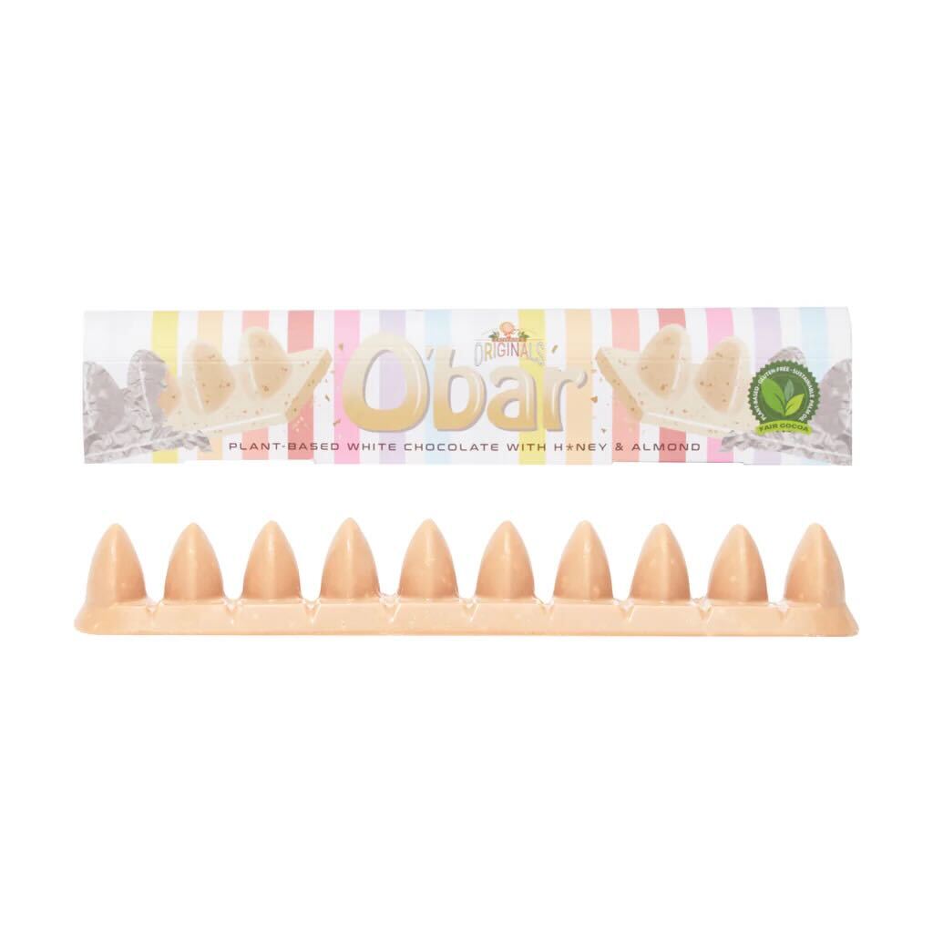 vegansk vit toblerone o'bar catherines 200g