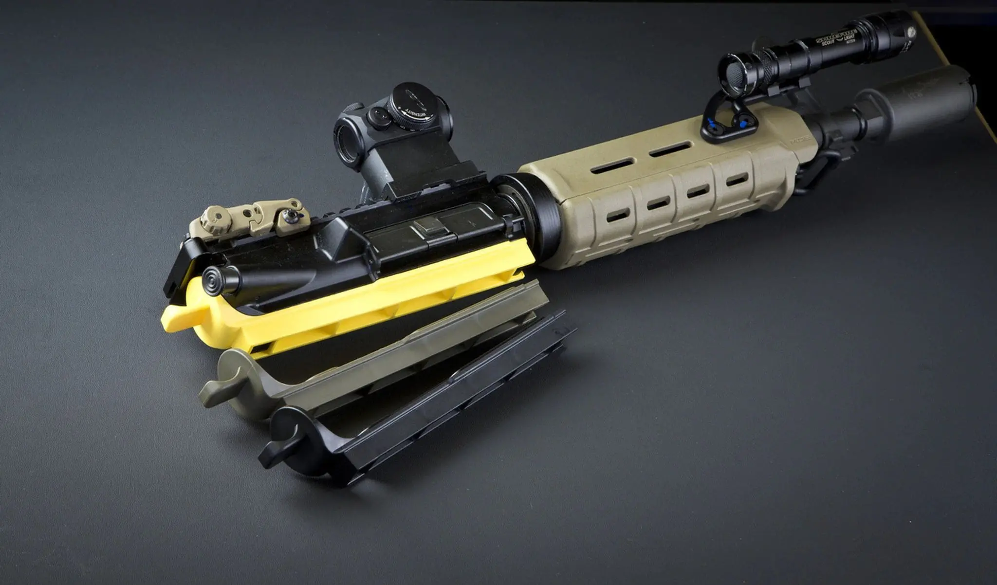 Raven Concealment Systems Top Stop AR15 - Orange 4