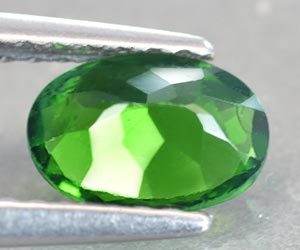 0.77 ct stuning oval cut natural loose chrome diopside gemstone - 2