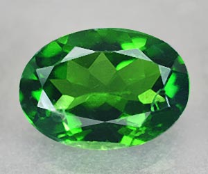 0.77 ct stuning oval cut natural loose chrome diopside gemstone - 3