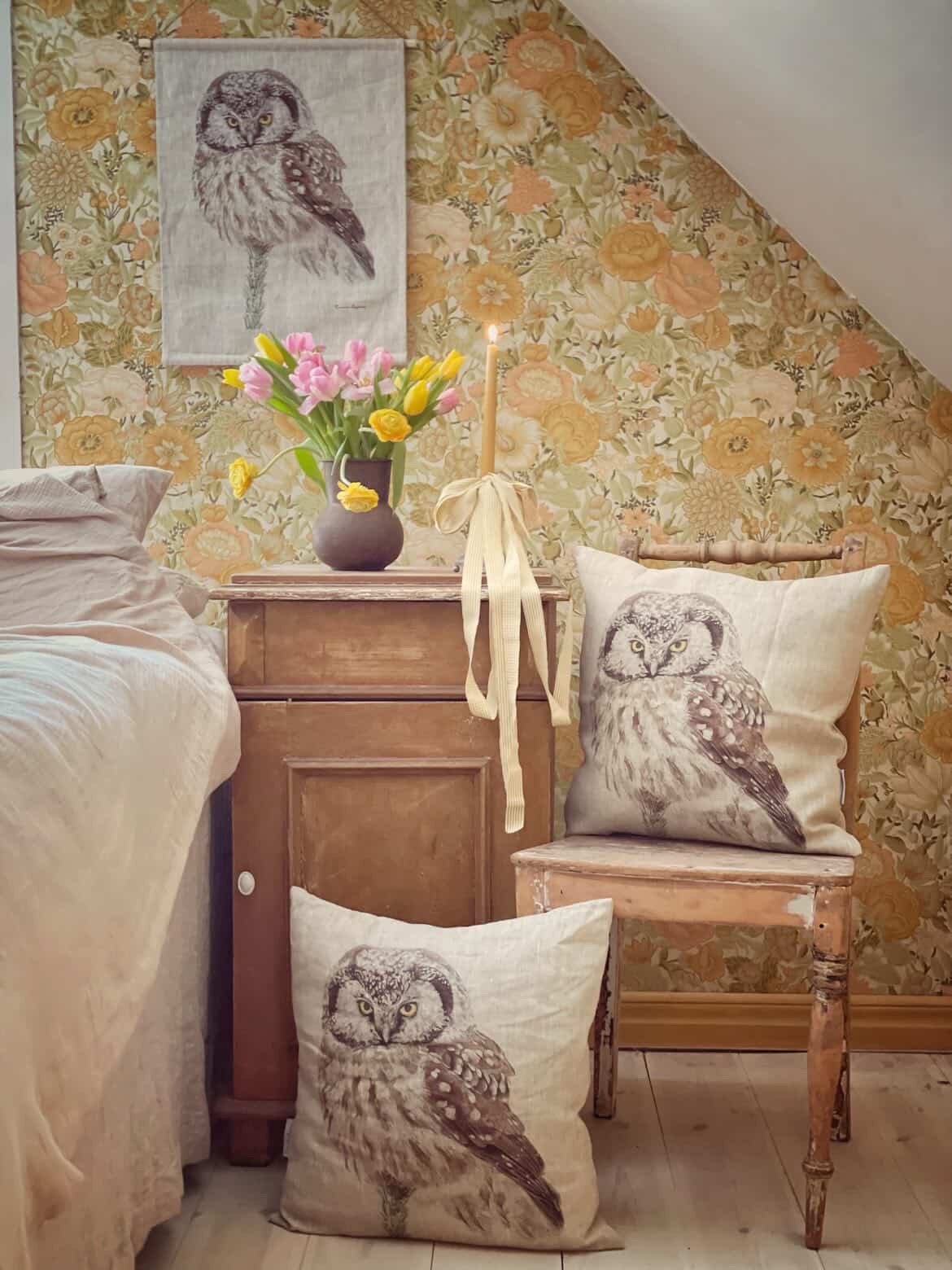 2-PIECE CUSHIONS OWL - 5
