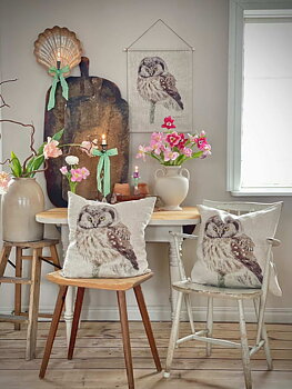 2-PIECE CUSHIONS OWL