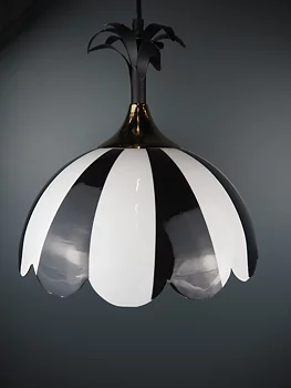Taklampa - Whimsical Black/white
