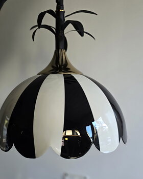 Taklampa - Whimsical Black/white