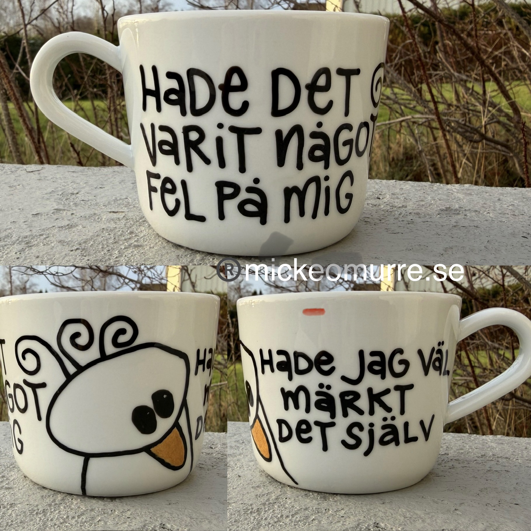 Hade det varit något fel på mig - hade jag väl märkt det själv