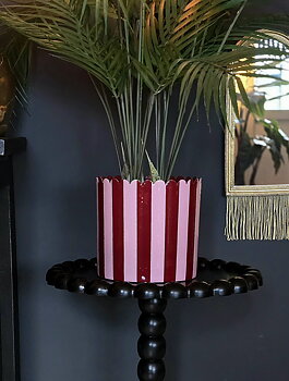 Kruka Stripe - Pink/Red