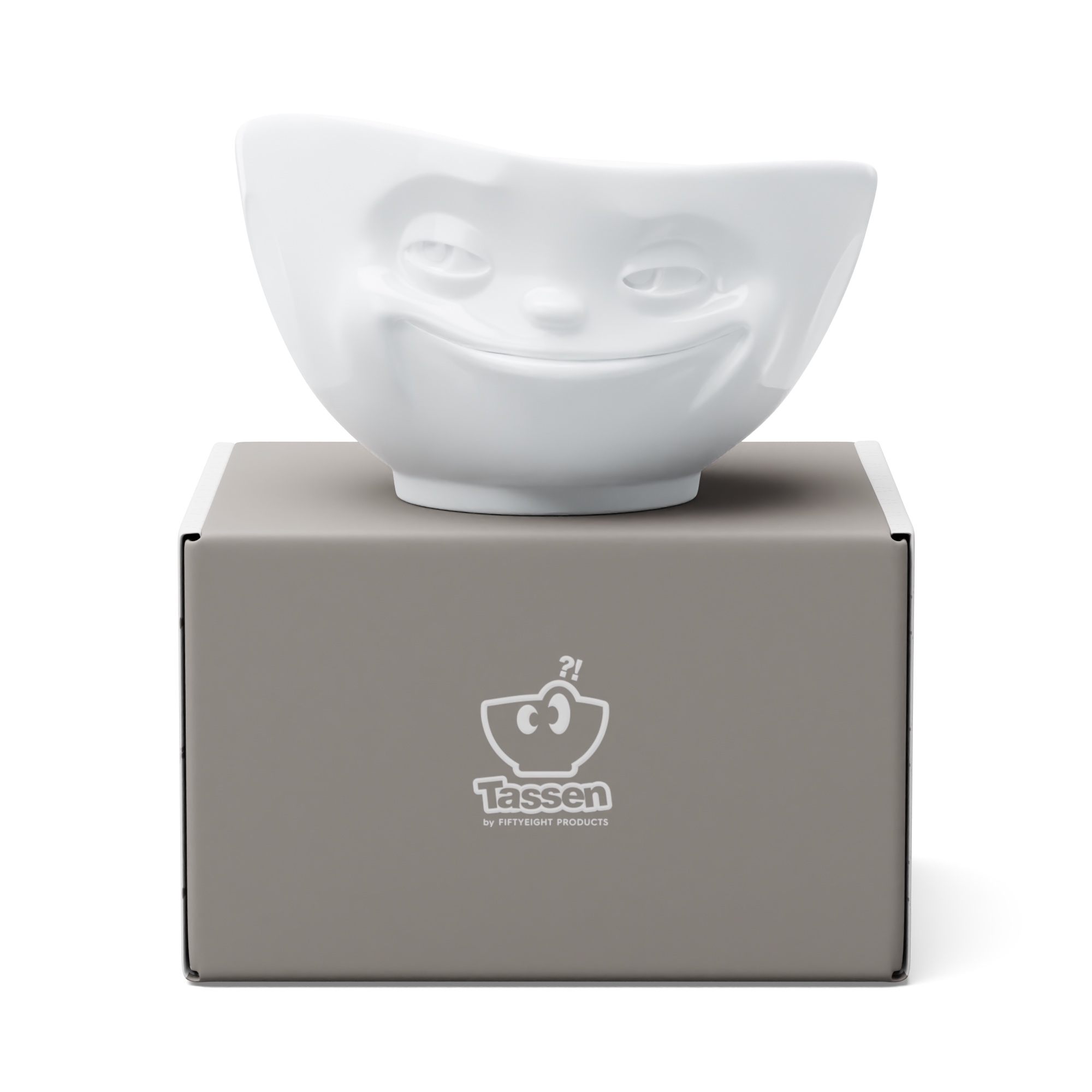 Tassen Känsloporslin - Skål 500 ml - Grinning