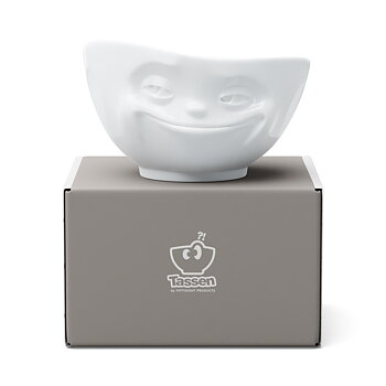 Tassen Känsloporslin - Skål 500 ml - Grinning