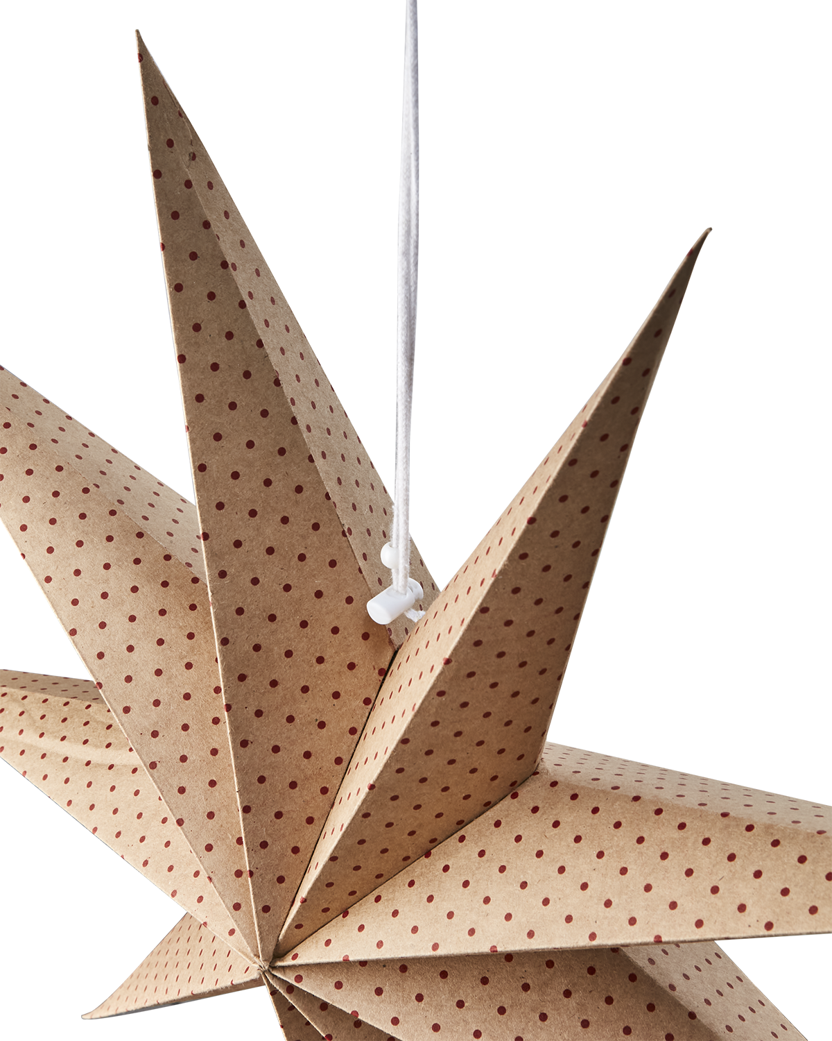 Julstjärna - Brown/Red 60cm - 4
