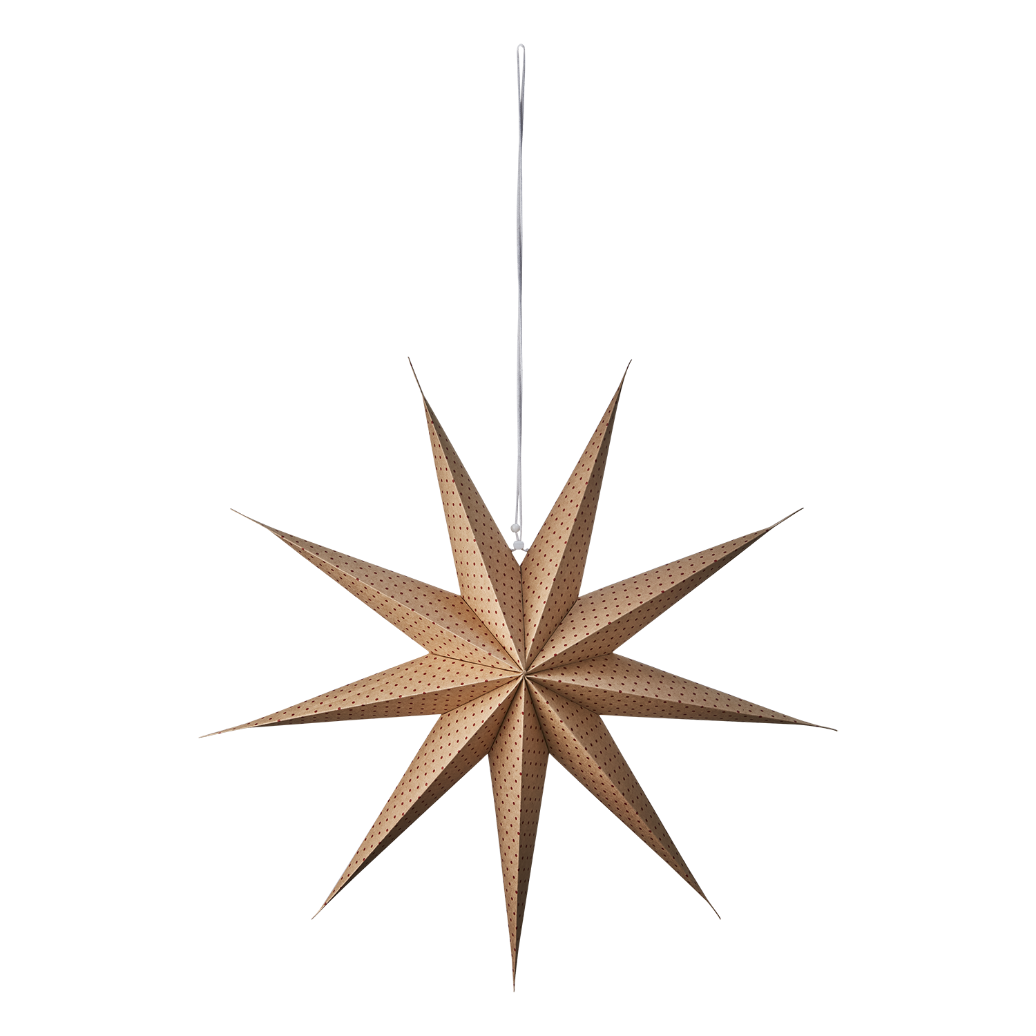 Julstjärna - Brown/Red 60cm - 3
