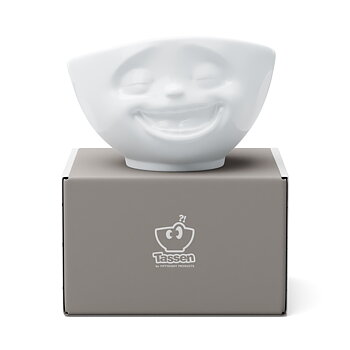 Tassen Känsloporslin - Skål 500 ml - Laughing