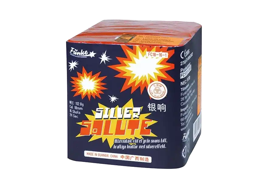 Silver Salute fyrverkeribatteri