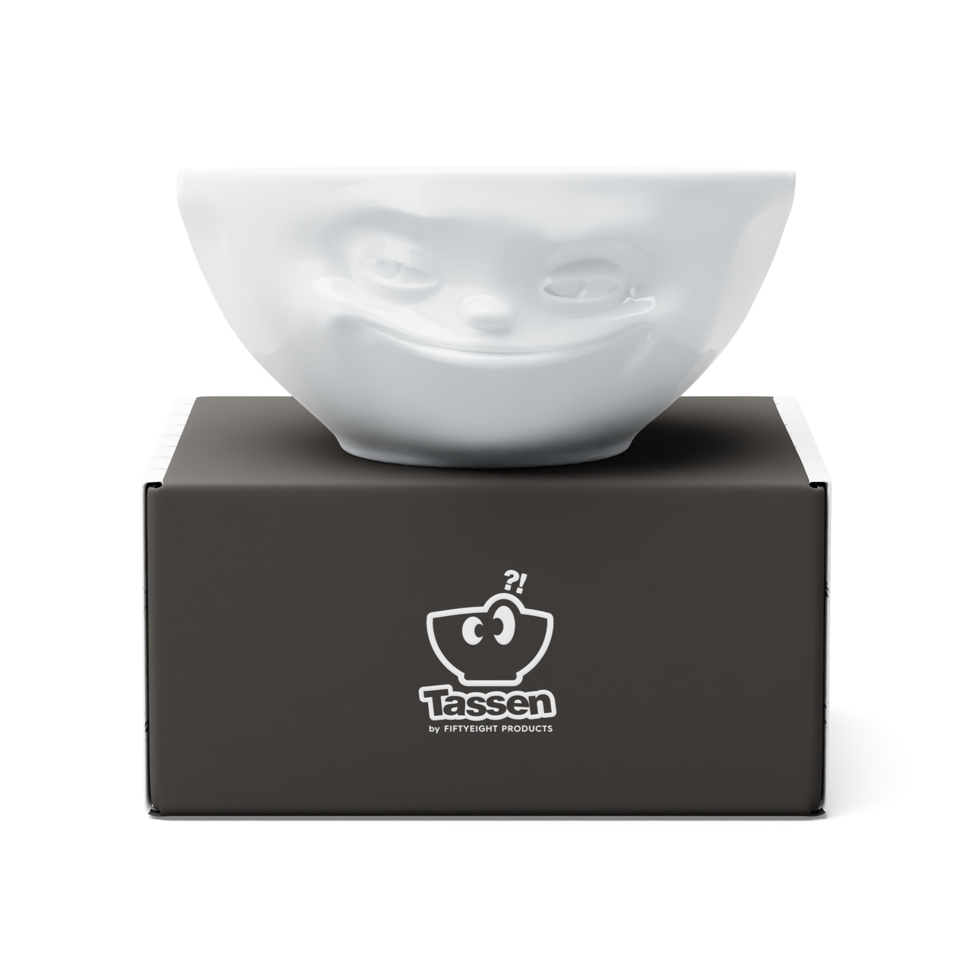 Tassen Känsloporslin - Skål 350 ml - Grinning