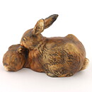 ゲーベル社  ウサギの親子  15/10cm  1975年