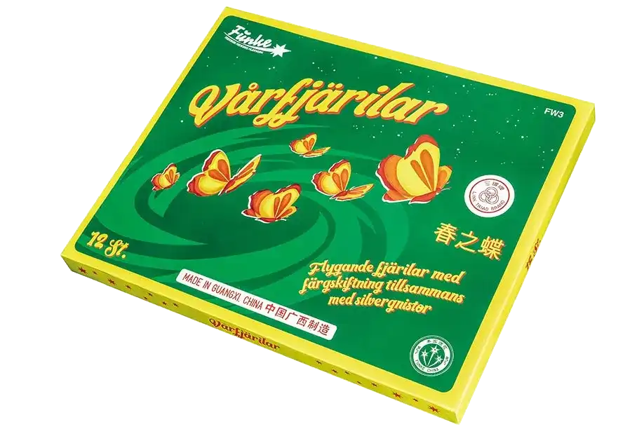 Vårfjärilar - flygande spinnare