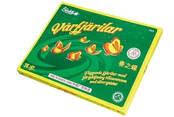 Vårfjärilar - flygande spinnare