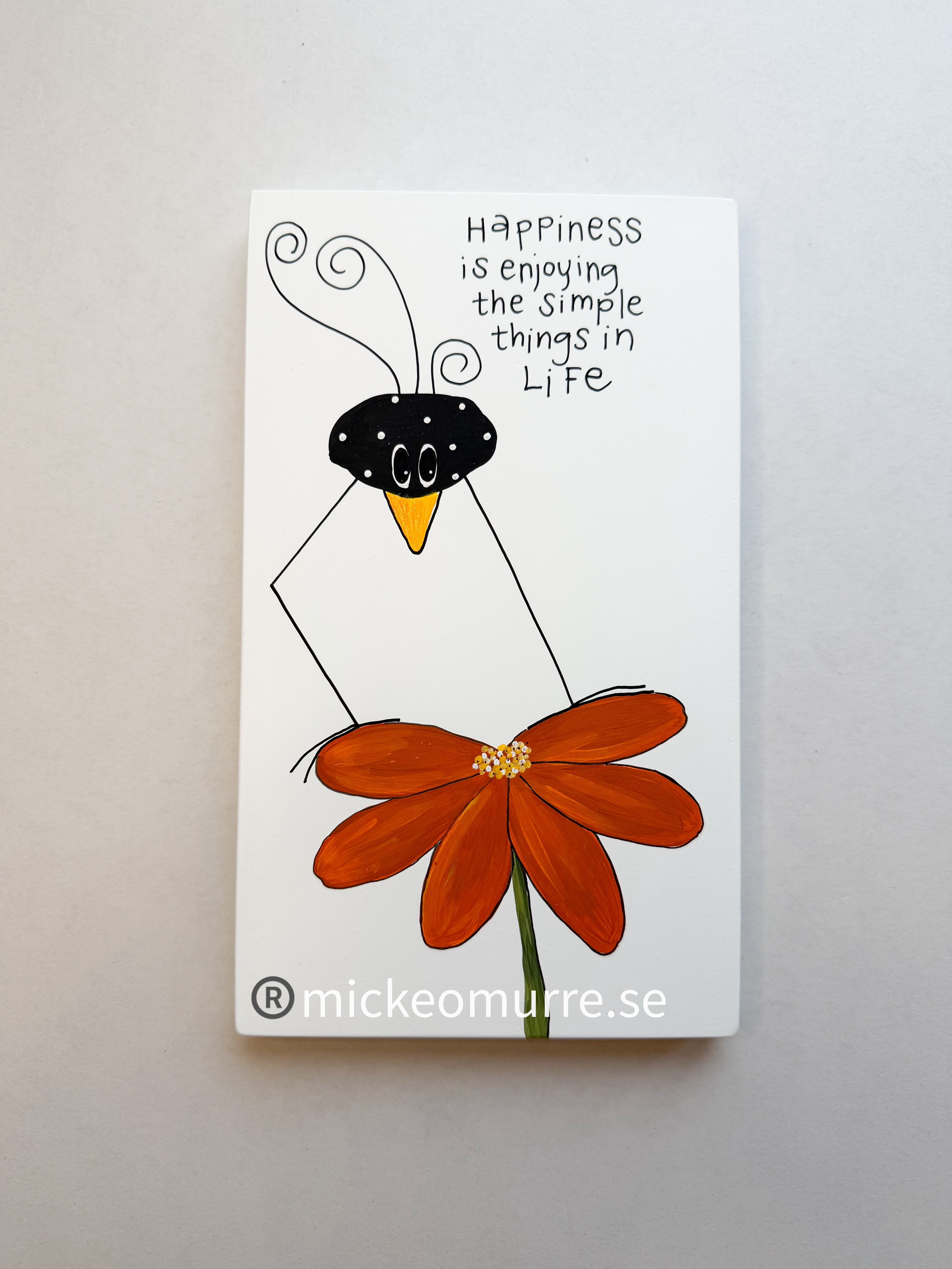 Happiness is enjoying the simple things in life