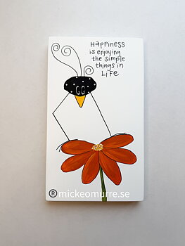 Happiness is enjoying the simple things in life