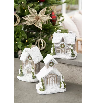 Hus Snöstad - 3-pack