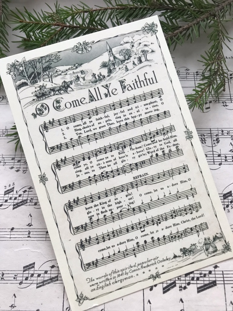 JULKORT - O COME ALL YE