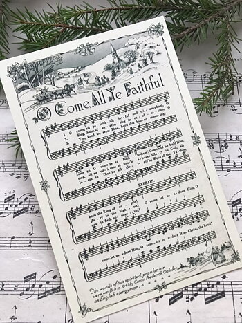JULKORT - O COME ALL YE