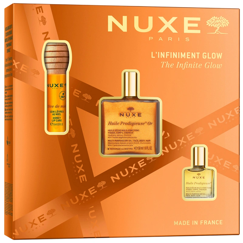 Nuxe Glow Set Xmas Huile Prodigieuse Gold 50 ml Gift Box