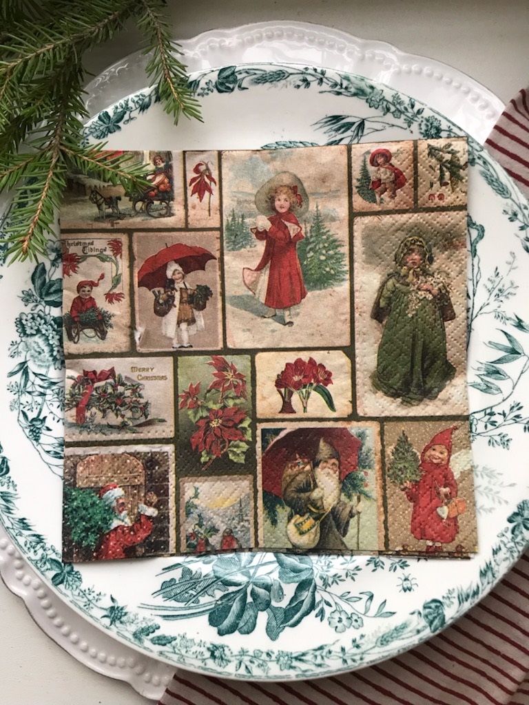 PAPPERSSERVETTER - CHRISTMAS JOY