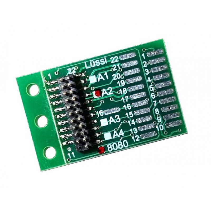 Decoder Adapter 21MTC, 6 Outputs - Habo Hobby