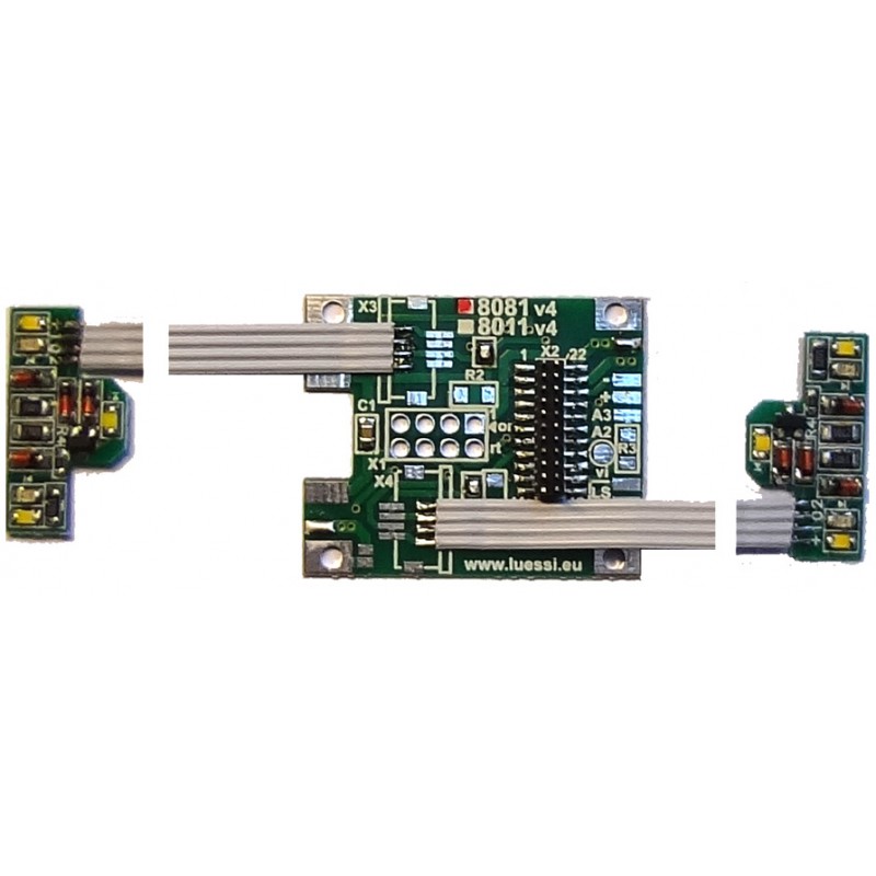 Circuit board and light modules for Re482 / BR185 / BR146 and similar models