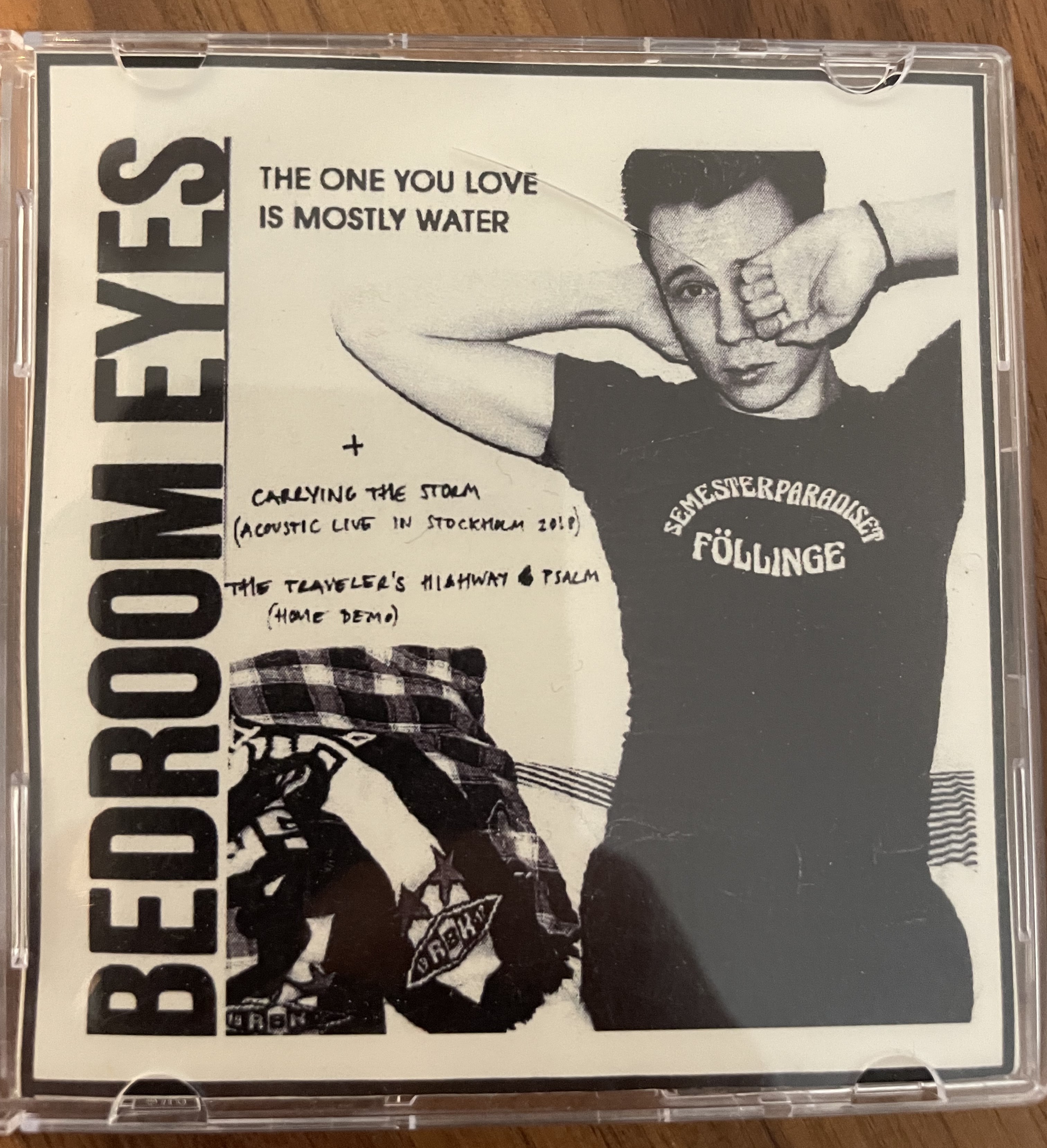 Bedroom Eyes - The one you love is mostly water 3" CD