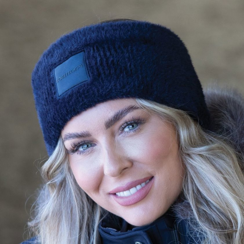 Pannband Equetech Supasoft Marinblå