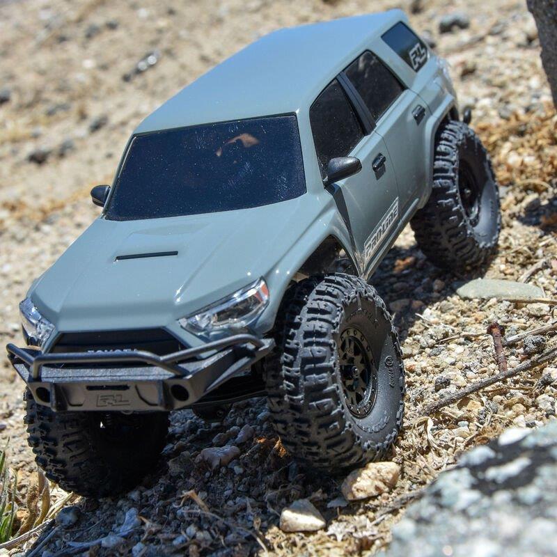 Pro-Line 1/24 2024 Toyota 4Runner TRD Pro Gray Hard Body Assembled: SCX24 - 7