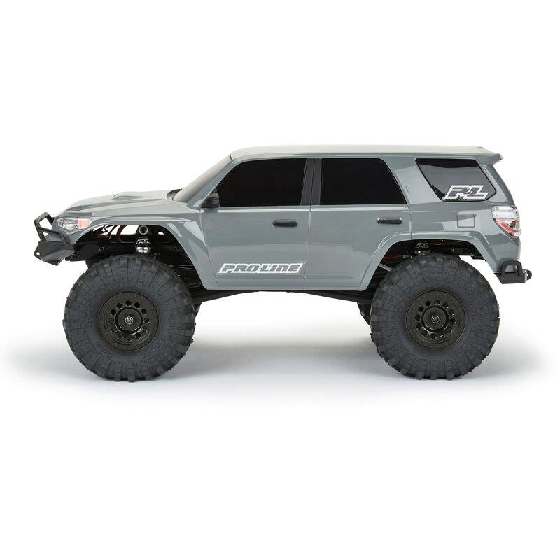 Pro-Line 1/24 2024 Toyota 4Runner TRD Pro Gray Hard Body Assembled: SCX24 - 4