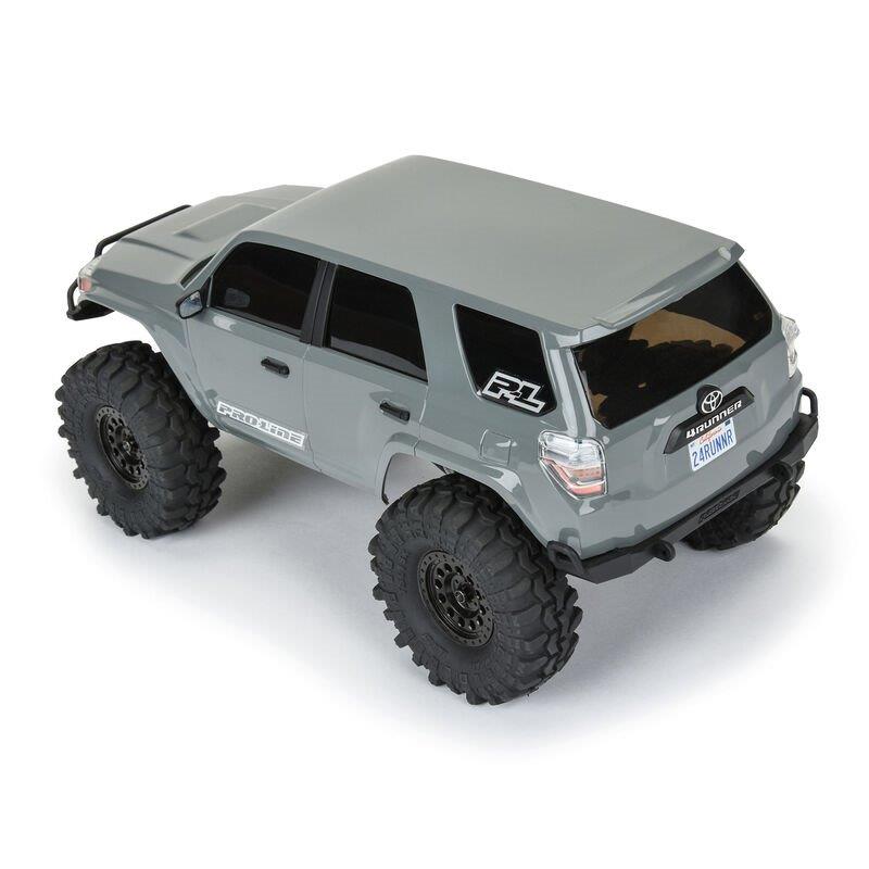 Pro-Line 1/24 2024 Toyota 4Runner TRD Pro Gray Hard Body Assembled: SCX24 - 5