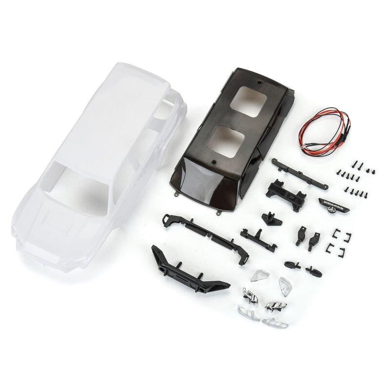 Pro-Line 1/24 2024 Toyota 4Runner TRD Pro White Hard Body Unassembled: SCX24 - 2