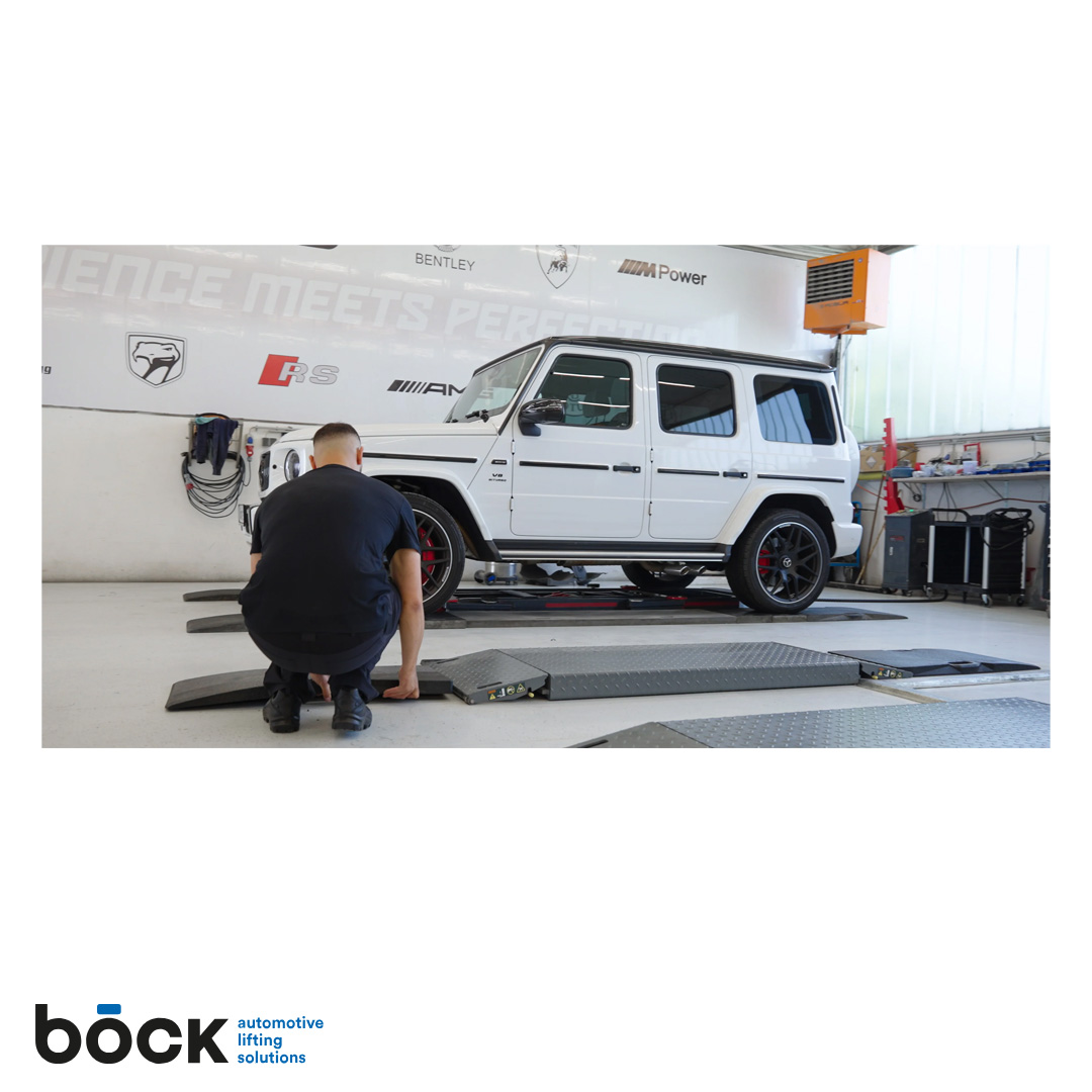 Böck ramp för låga fordon 1000 x 480 x 50 mm - 4