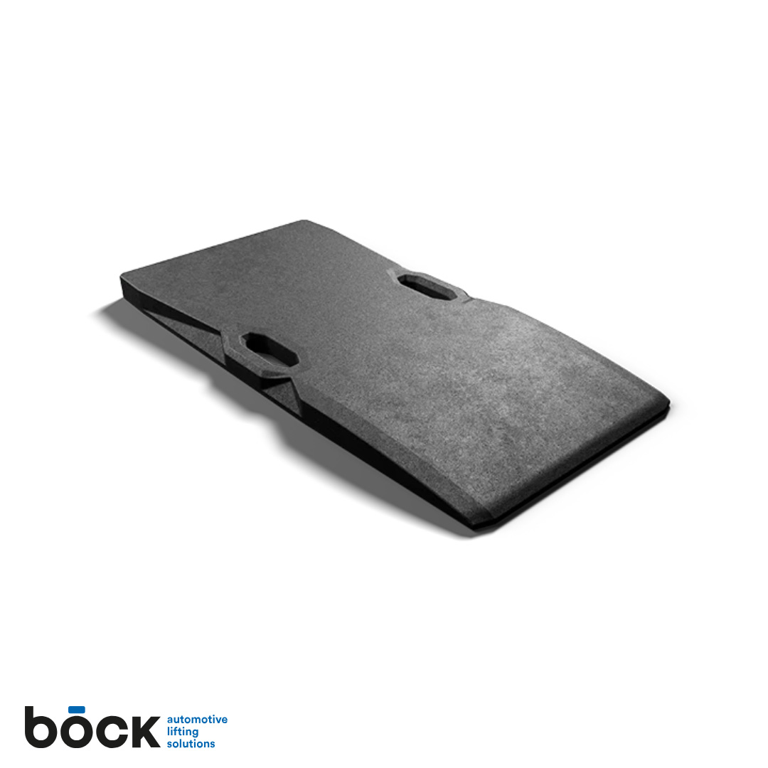 Böck ramp för låga fordon 1000 x 480 x 50 mm