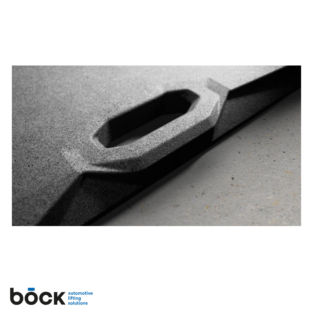 Böck ramp för låga fordon 1000 x 480 x 50 mm - 6