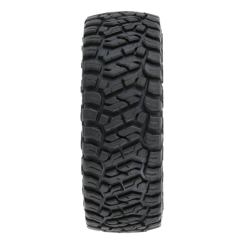 Pro-Line 1/24 Toyo Open Country R/T Trail F/R 1.0inch MTD 7mm Black Impulse (4) - 2