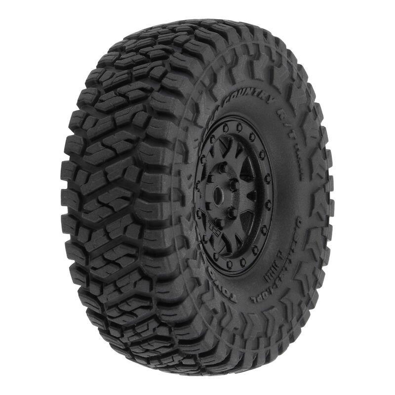 Pro-Line 1/24 Toyo Open Country R/T Trail F/R 1.0inch MTD 7mm Black Impulse (4)