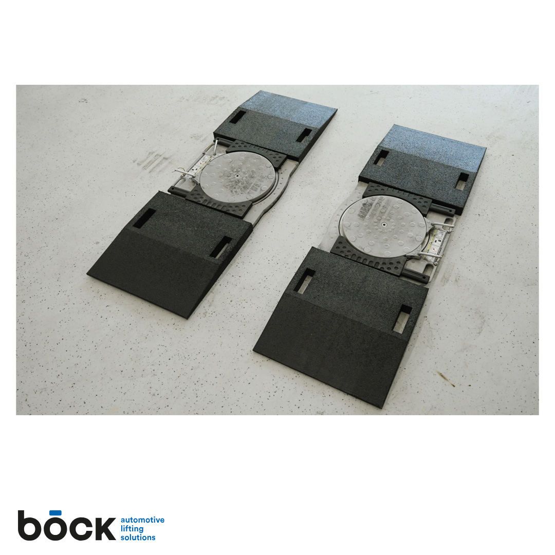Böck ramp för låga fordon 500 x 500x 50 mm - 6