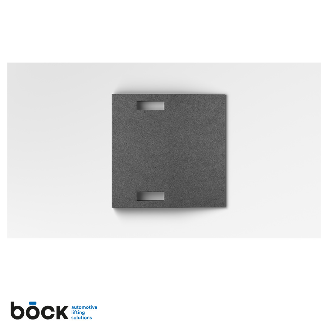 Böck ramp för låga fordon 500 x 500x 50 mm - 4