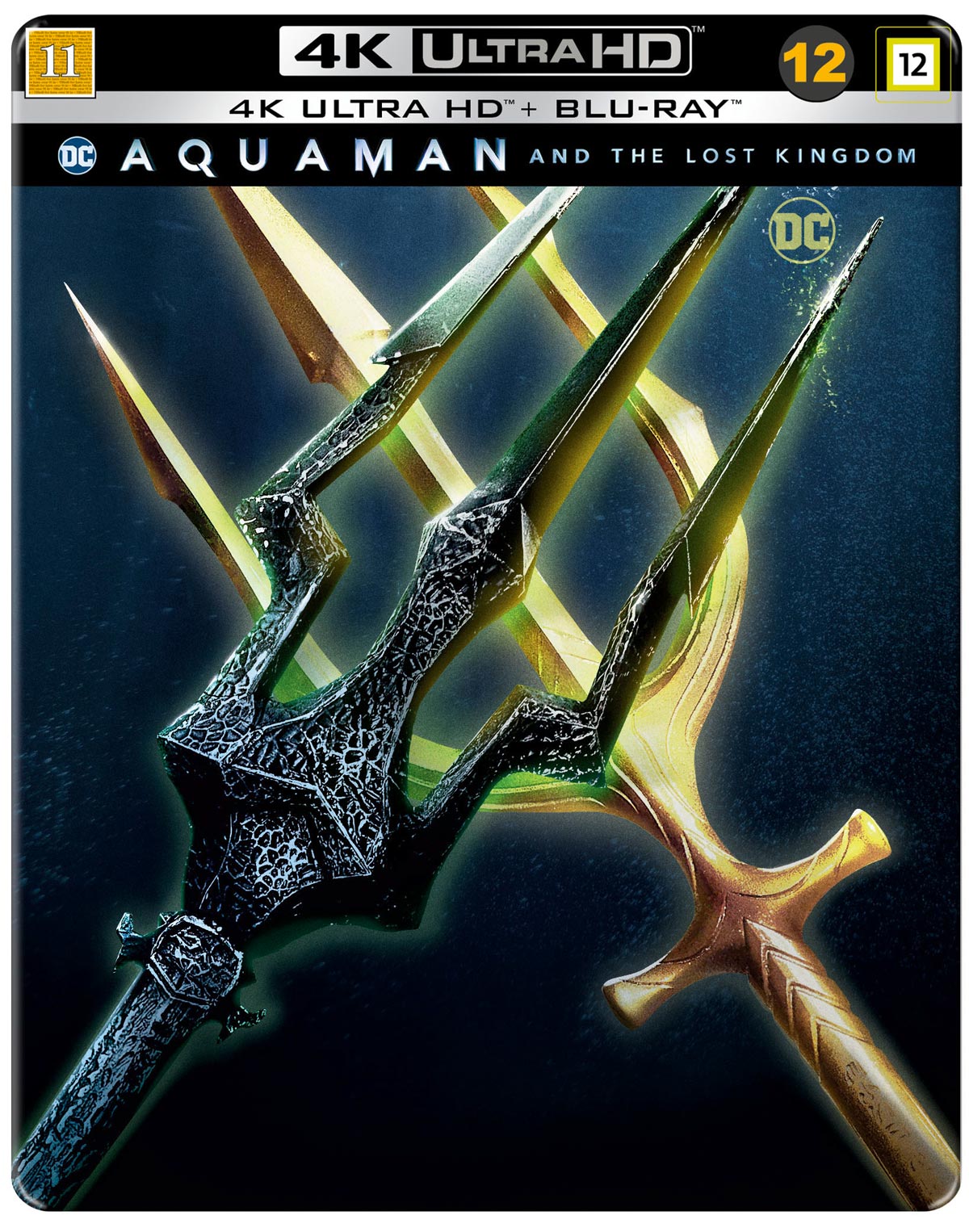 Aquaman And the Lost Kingdom (Limited Edition Steelbook) (4K Ultra HD + Blu-ray)