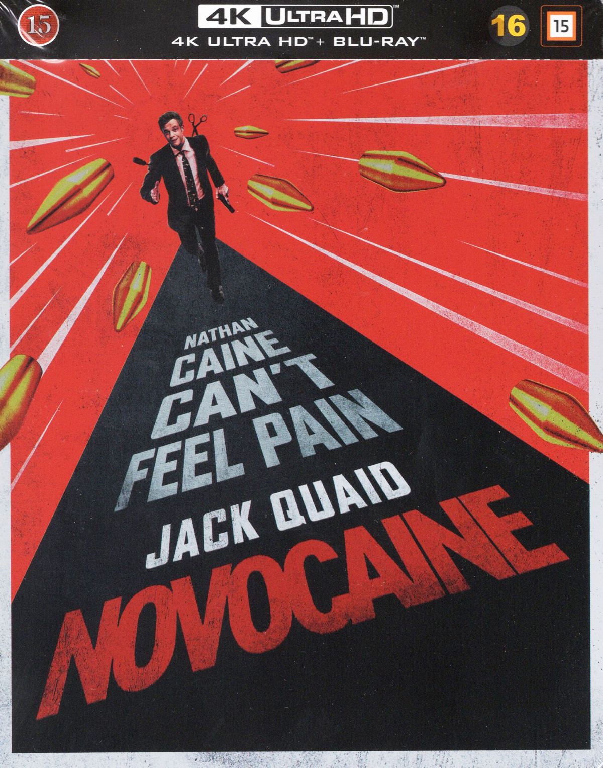 Novocaine (Limited Edition Steelbook) (4K Ultra HD + Blu-ray)